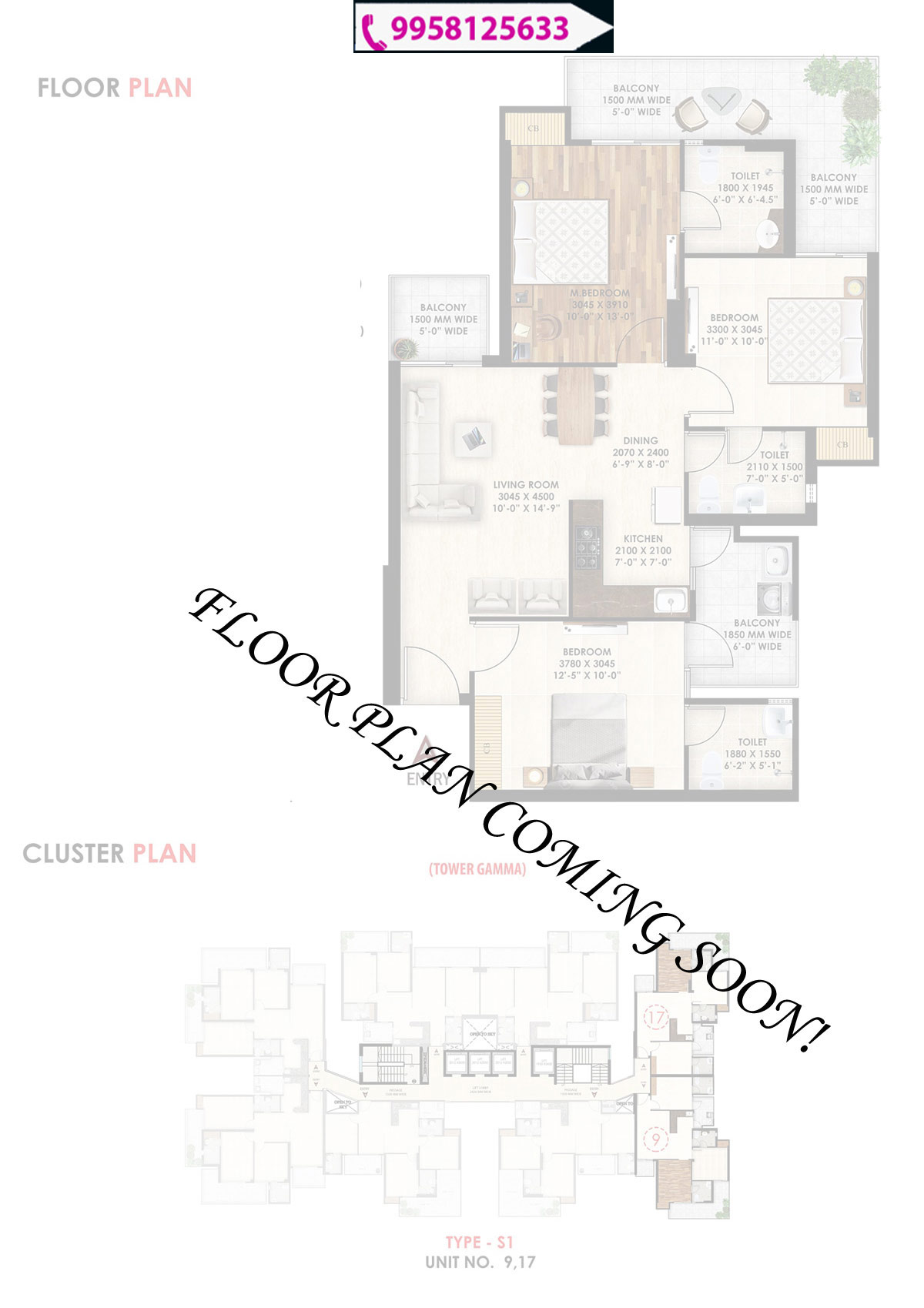 Godrej Sector 103 Gurgaon Floor Plan
