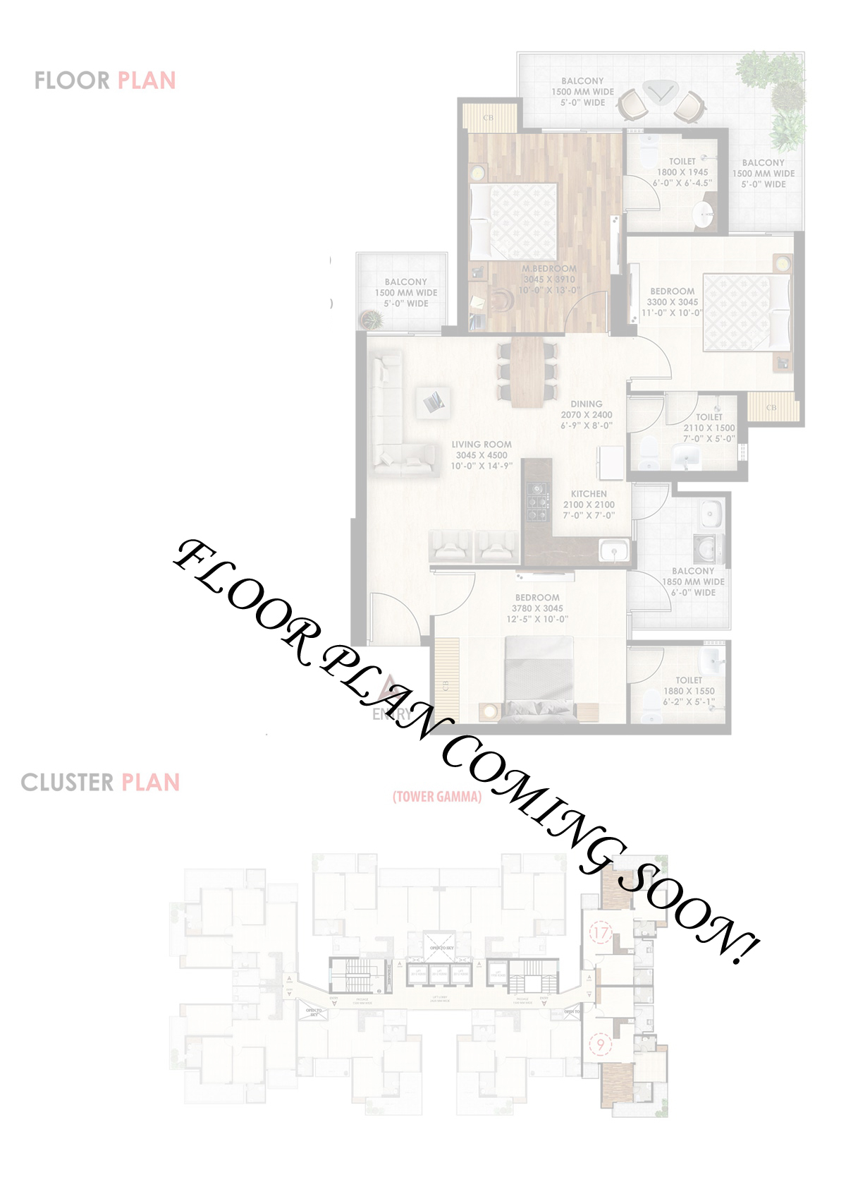 Godrej Bengal Lamps Floor Plan